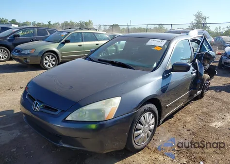 2003 Honda Accord Lx z USA, uszkodzony, nr VIN 3HGCM56323G703827